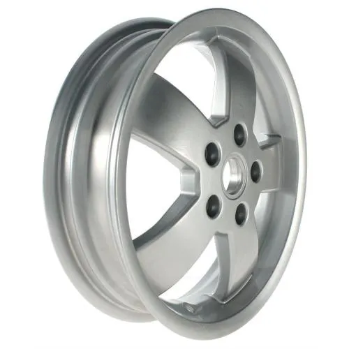 Cerchio anteriore/posteriore PIAGGIO per Vespa GTS/GT/GT L 125-300ccm, anche per Vespa GTS Super/GTV /GT 60 125-300ccm, 3.00-12", grigio, 5 raggi