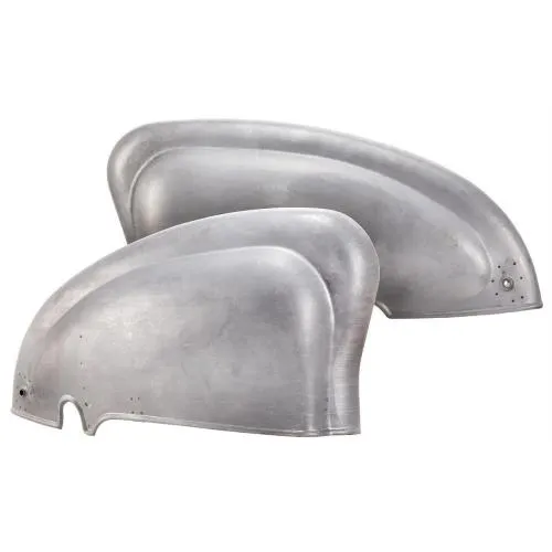 Fianchetti laterali destra e sinistra per Lambretta 125 LI 1°-2°/150 LI 1°-2°/175 TV 1°-2° in metallo oliato