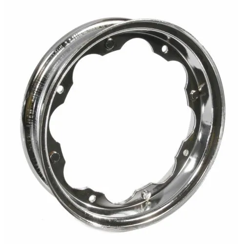 Rim for Lambretta 125 LI /Special/GP/DL/150 LI /Special/SX/GP/175 TV/200 TV /SX/GP/DL, 2.10-10", front/rear, chrome, grade A - perfect repair