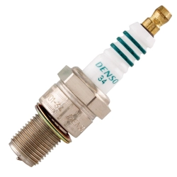 DENSO Racing IW01 -34 spark plug, iridium M14x1.25, key width 20.8 mm, interference suppressed/long thread for MALOSSI 69/94/172/180/MHR