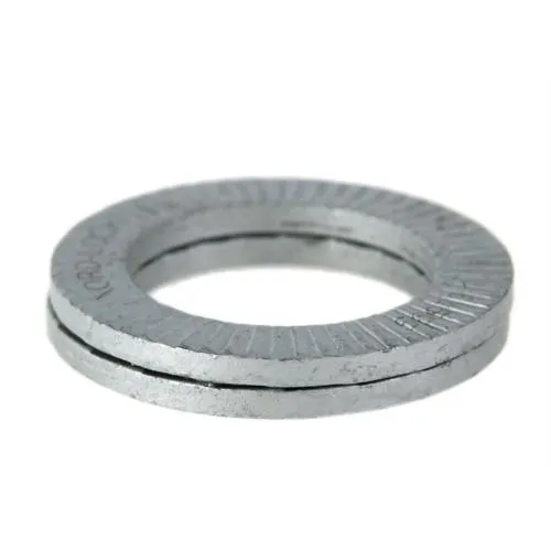 Rondella di bloccaggio NORD-LOCK 3/8", ca. M9 mm, Ã 16,6x10,3 mm, (th) 2,5mm, zincata, 2 pezzi