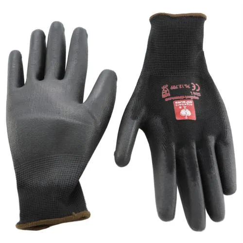 Guanti da meccanico engelbert strauss nero, unisex, taglia M