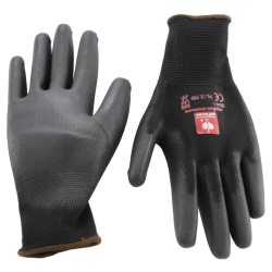 Guanti da meccanico engelbert strauss nero, unisex, taglia M