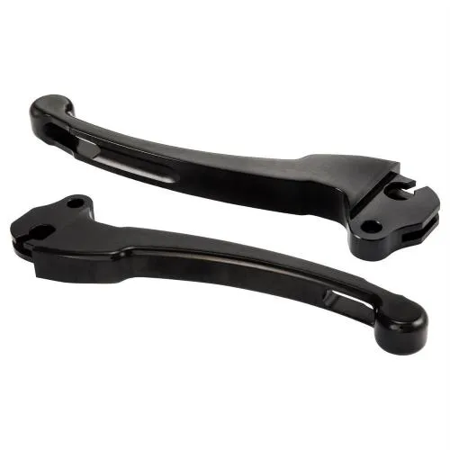 Par de palancas negras SIP para Vespa 50- ET3- Primavera- PX- Rally