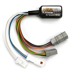 Módulo de tuning para bicicleta eléctrica SPEEDBOX Platinum, para YAMAHA PW-SE instalado en el chasis Display real Werte 99 Yamaha Solo para uso en competición. ¡No homologado en la zona StVZO alemana!