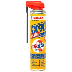 SONAX SX90 PLUS EasySpray 400 ml: olio multifunzione senza silicone per lubrificare, sbloccare, proteggere dalla corrosione e rimuovere umidità.