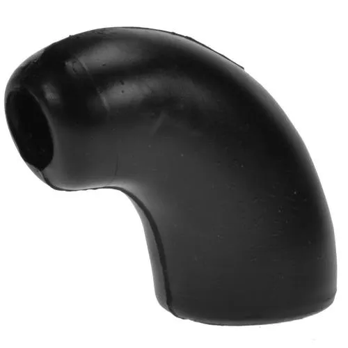 Manicotto aria Ariete 03916 in gomma nera per Lambretta 48: collega il filtro nel telaio al carburatore e sostituisce il soffietto deteriorato.
