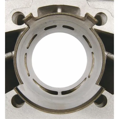 Cilindro da corsa AIRSAL T6 68 cc per MINARELLI verticale 50cc 2 Tempi AC Ã 47,6mm, alluminio, 2 fasce elastiche, spinotto 10mm, con testata, TUNING SPORT - high -performance & roadworthy