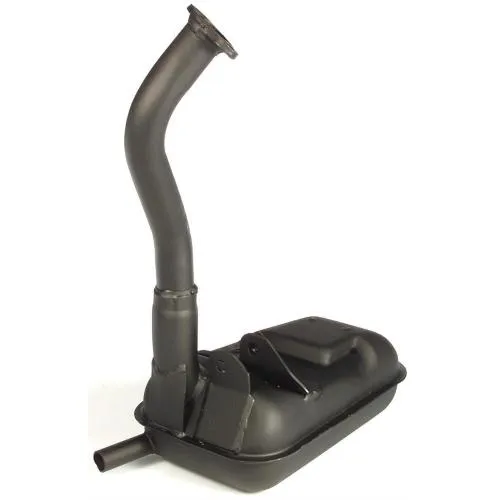 Scarico Sito Plus 0253 24981000 nero per Vespa PK50 S, SS e XL N Automatica/Plurimatic, con impostazione road tuning e aspetto originale.