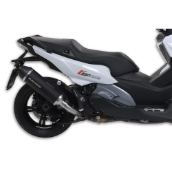 Scarico da corsa MALOSSI Wild Lion, per BMW C 650 Sport '16 -> (652EA) per LC 4 tempi LC 4 tempi cioè in acciaio, con e-pass, sistema slip-on TUNING SPORT - alte prestazioni e affidabilità su strada