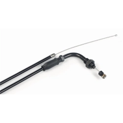 Cavo guida acceleratore a pompa olio per GILERA/PIAGGIO Stal.. ker/Liberty/NRG MC2/MC3 /Purejet/Sfera RST/Zip SP /RST nero, acciaio, zincato Grado B - riparazione discreta