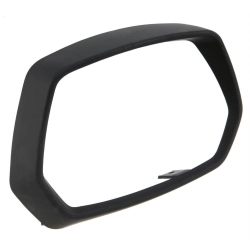 Cerchio faro SIP per Vespa Sprint 50-150ccm 2T /4T ('13-'18) in plastica, nero opaco, da avvitare