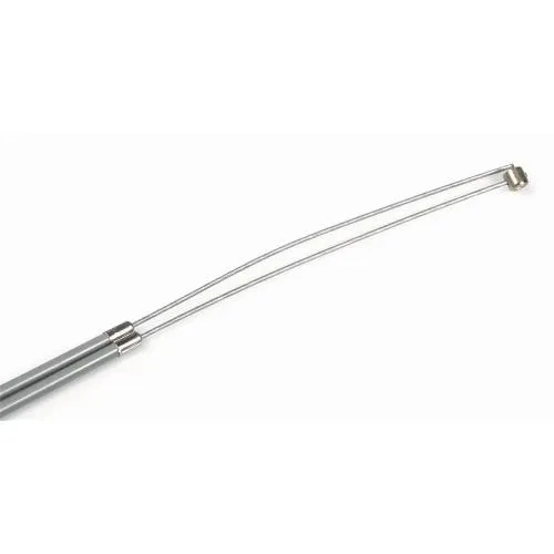 Cable de embrague para Vespa todos los modelos, con manguito y nipple cilíndrico, FA, gris, l (cable)=2000 mm, Ø 1,9 mm/5,0 mm, acero, zincado l (manguito)=1650 mm