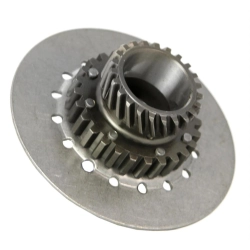 Pignone frizione 23/26 denti, per primaria DRT (65 denti) / standard (67/68 denti), DRT per Vespa 125 GTR 2°/TS 2°/150 Sprint V 2°/Super 2°/PX80 -150/PE/Lusso <- `94, à 96 mm, frizione: à 108mm