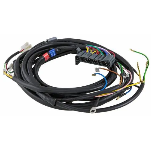 Cablaggio SIP per Vespa PK50 XL Rush/PK125 XL(I) senza batteria/raddrizzatore, con indicatore Grado A - riparazione perfetta