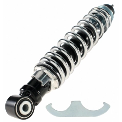 Ammortizzatore RMS R3 posteriore per Vespa ET4/LX/LXV/S 125 -150ccm, corpo: nero, molla: argento, telaio STANDARD - come originale Grado A - riparazione perfetta