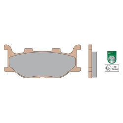 Pastiglie freno MALOSSI MHR Synt, S55, 102,2x40,0x10,0 mm con e-pass, marchio e24