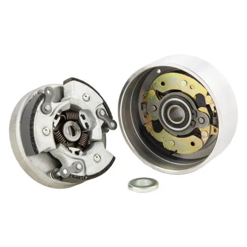 Frizione DMP per PIAGGIO CIAO/PX /SI/Bravo/Superbravo/Grillo /Boss 50ccm 2T AC 3 dischi, completa Grado B - riparazione discreta