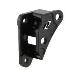 Adaptador ZELIONI para pinza de freno BREMBO, delantero, para Vespa GTS/GTS Super 125 -300ccm ('14-) aluminio CNC, anodizado negro, solo para modelos con ABS