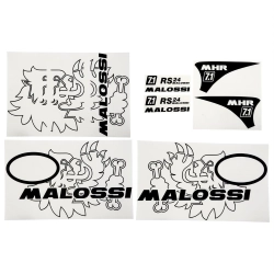 Set decorazione adesiva Trofeo MALOSSI, per Vespa Primavera/Sprint