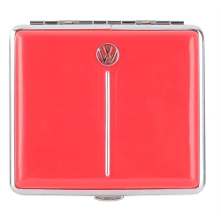 Porta cigarrillos VW Colección Escarabajo «Front», rojo, metal
