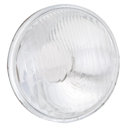 Faro Carello per Lambretta 125 LI 1°-3°/150 LI 1°-3°/175 TV 1°-2°, à 126 mm, senza lampadine, marchio IGM, senza presa Grado A - riparazione perfetta
