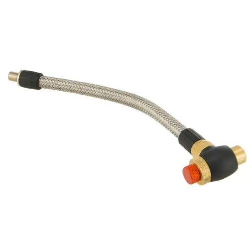 Adattatore BIKERS DREAM pompa aria, acciaio intrecciato, l 210 mm