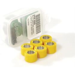 Rulli variatori POLINI 4,5g, 17x12 mm per DERBI/ITALJET/MALAGUTI Hunter/Formula 50/Crosser 6 pz