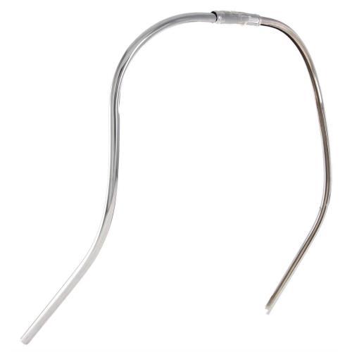 Paragambe PASCOLI per Vespa 160 GS cromato, acciaio inox lucido, 2 pezzi, grado A - restauro originale