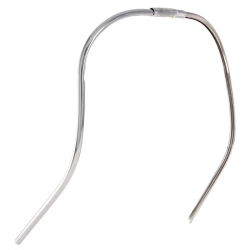 Paragambe PASCOLI per Vespa 160 GS cromato, acciaio inox lucido, 2 pezzi, grado A - restauro originale