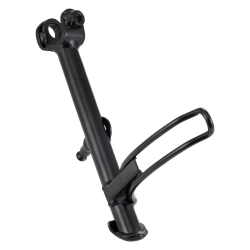 Cavalletto laterale originale Piaggio 1C003398 per Vespa GTS, GTS Super e GTV 300 HPE. Corpo nero; fissaggi, tampone e molle esclusi.