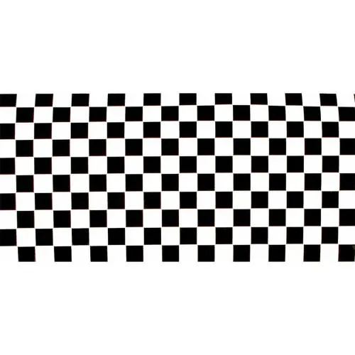 Adesivo SIP plaid, nero/bianco, l=2000mm, l=100mm, plaid 6 mm