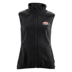 Gilet Softshell SIP Performance & Style, nero, donna, taglia M, 52% poliestere 32% poliammide 16% elastan