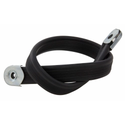 Saddle strap for Vespa 125 VNA -TS/150 VBA-T4/160 GS/180 -200 Rally, black, 500x23 mm
