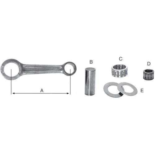 Morini Automatic connecting rod kit incl. connecting rod, bearing, lower/upper