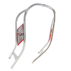 Bordo scudo con emblemi rossi per Vespa GT, GTR, Super, TS, Sprint, Sprint Veloce,Super