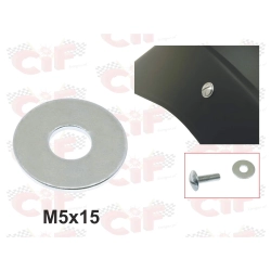 Arandela para guardabarros Ø 5 mm
