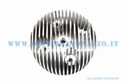 Testa SIP Ø66 mm per Malossi 172 cc Vespa T5: alluminio, candela a filetto lungo, quota squish 1,2 mm, rapporto 12,5:1 e O-ring.
