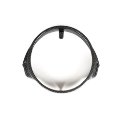 Cornice Carbon Look fanale anteriore per Vespa PX - PE Arcobaleno