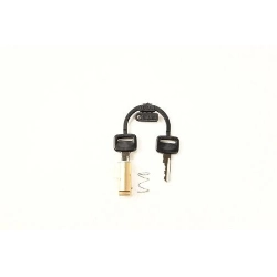 Serratura bloccasterzo (guida 4mm lunga 31,3mm)) CORTA , senza puntale per Vespa 50 - 90 - Primavera 1° serie - Sprint - Super - GL - GT - Ciao SC - Bravo - Boxer (Rif. Originale 120328)