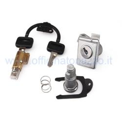 Serratura bloccasterzo - bauletto - sella (guida 6mm lunga 38,7mm)) per Vespa PX