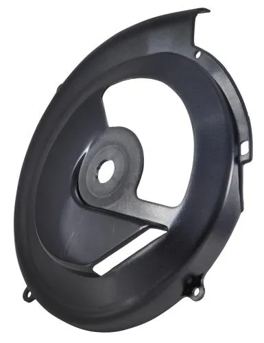 Black plastic flywheel cover for Vespa 50, ET3, Primavera, PK