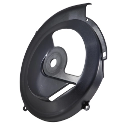 Black plastic flywheel cover for Vespa 50, ET3, Primavera, PK