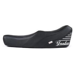 Black Giuliari Yankee seat with lock for Vespa 50, ET3, Primavera