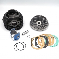 Cilindro Vmc GS56 126cc in ghisa completo di testa in alluminio per Vespa 50 - ET3- Primavera