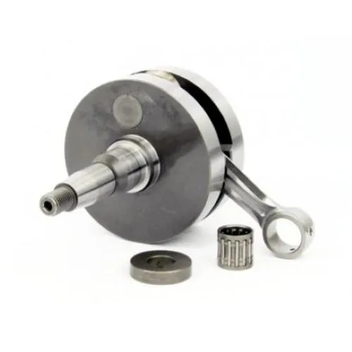 Albero motore Pinasco 25080907 a spalle piene, corsa 60 mm, biella 110 mm e spinotto 15 mm per Vespa 160 GS compatibile.