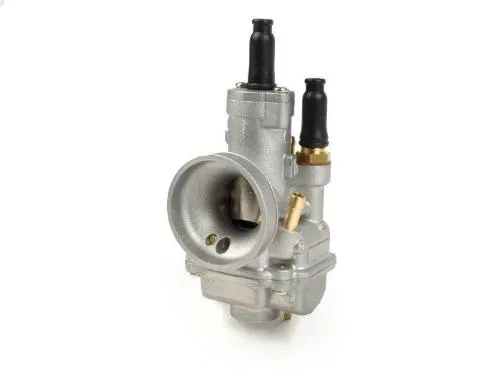 Polini CP 23 mm 201.2300 universale: attacco elastico 28,5 mm, filtro 46 mm, starter a pomello, getto massimo 110 e minimo 40.