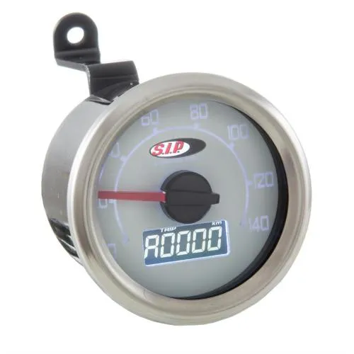 SIP 2.0 grey rev counter/speedometer for Vespa 50 N, L, R
