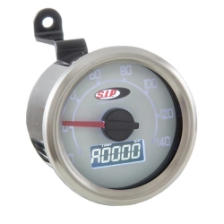 SIP 2.0 grey rev counter/speedometer for Vespa 50 N, L, R