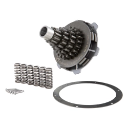 Multiplo Crimaz 25270870 per Vespa Largeframe: dentature 12-13-17-20, quarta corta, parastrappi integrato e peso 730 g.